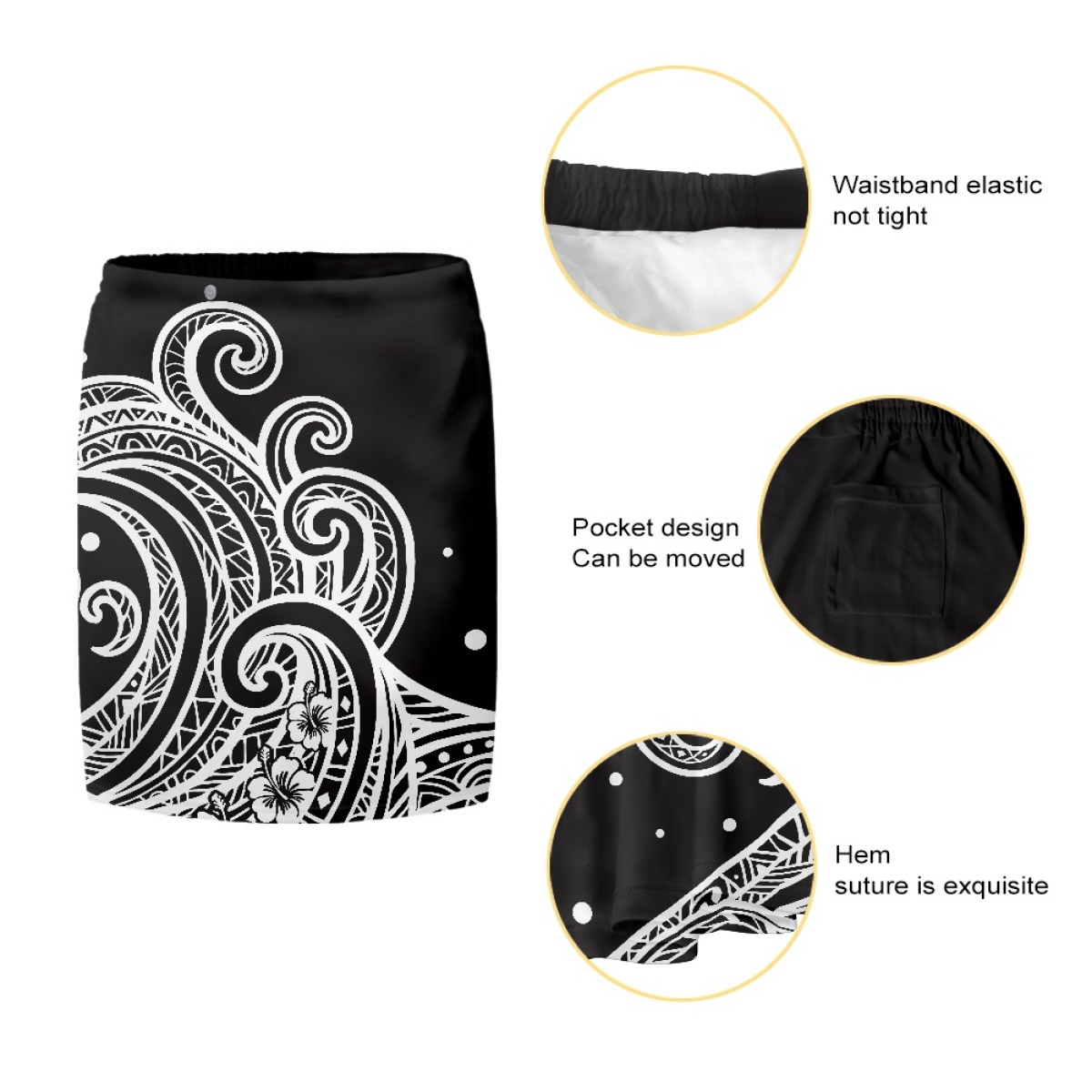 Samoanische Polynesische Tapa  – Formal Dress Bewertung und Preis