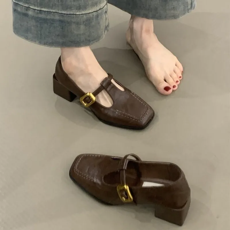 Damen Mary Jane Schuhe mit eck – Womens Heels Bewertung und Preis