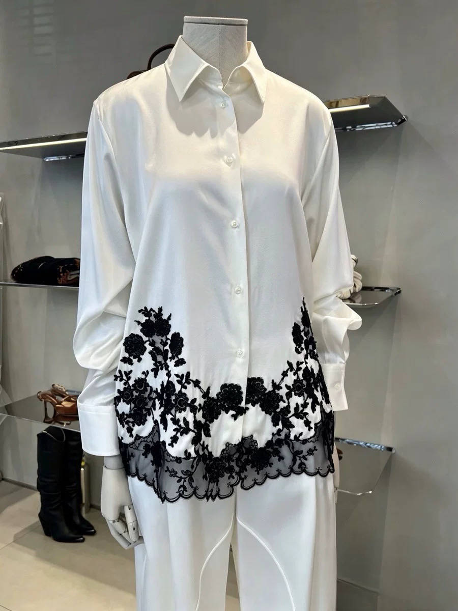 Hochwertige Damenblusen und -h – Silk Blouse Bewertung und Preis