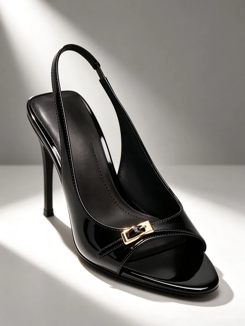 Damen-Sandalen aus Lackleder m – Formal Dress Bewertung und Preis