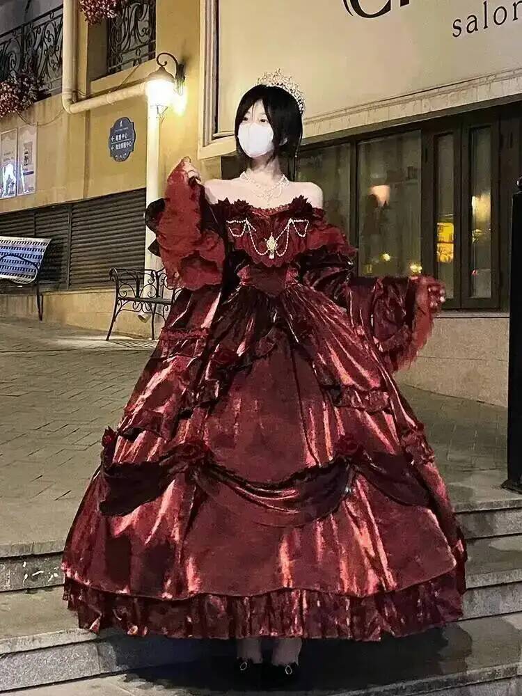 Schönheit Prinzessin Kleid Rot – Formal Skirt Bewertung und Preis