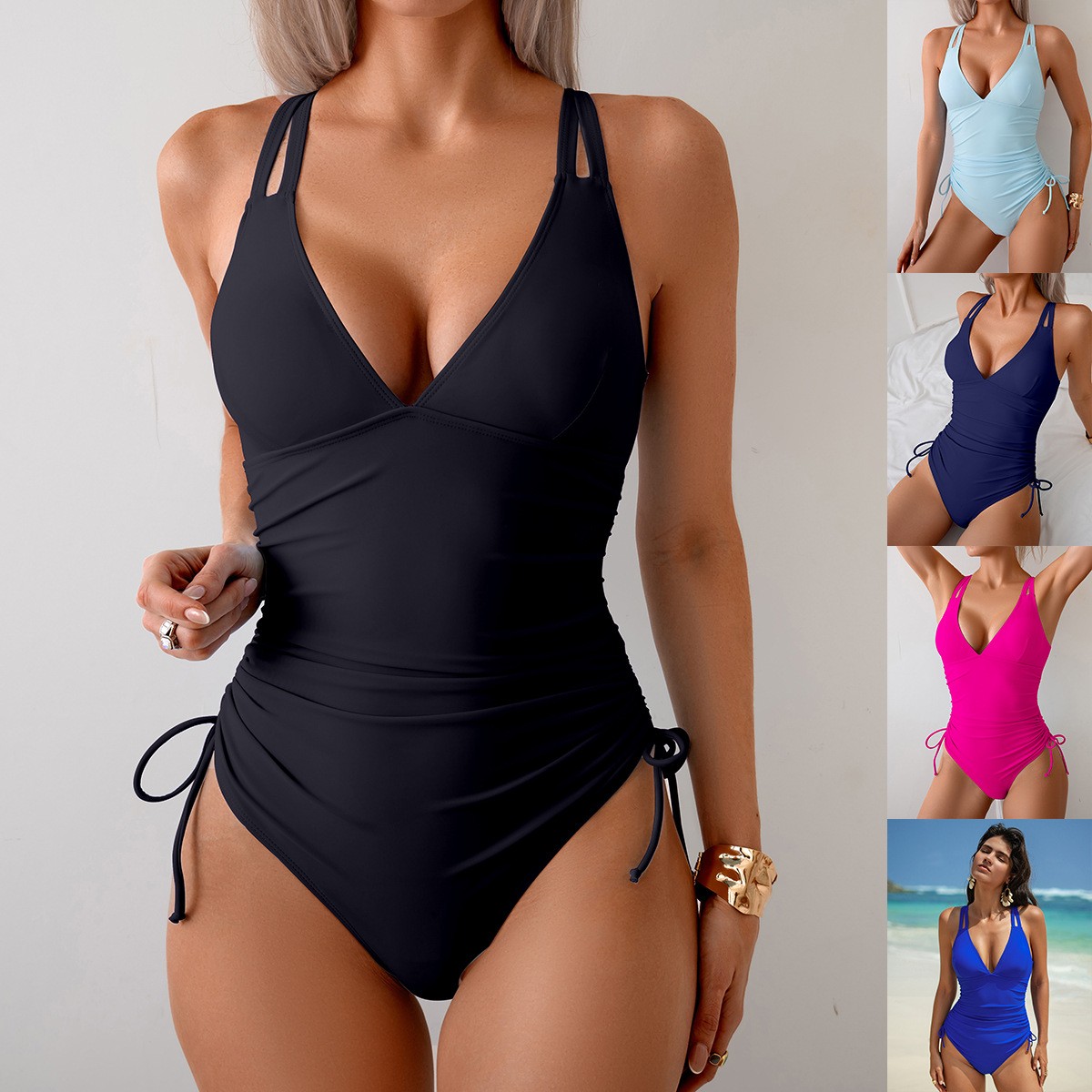 Einteiliger Badeanzug in Schwa – Womens Suit Bewertung und Preis