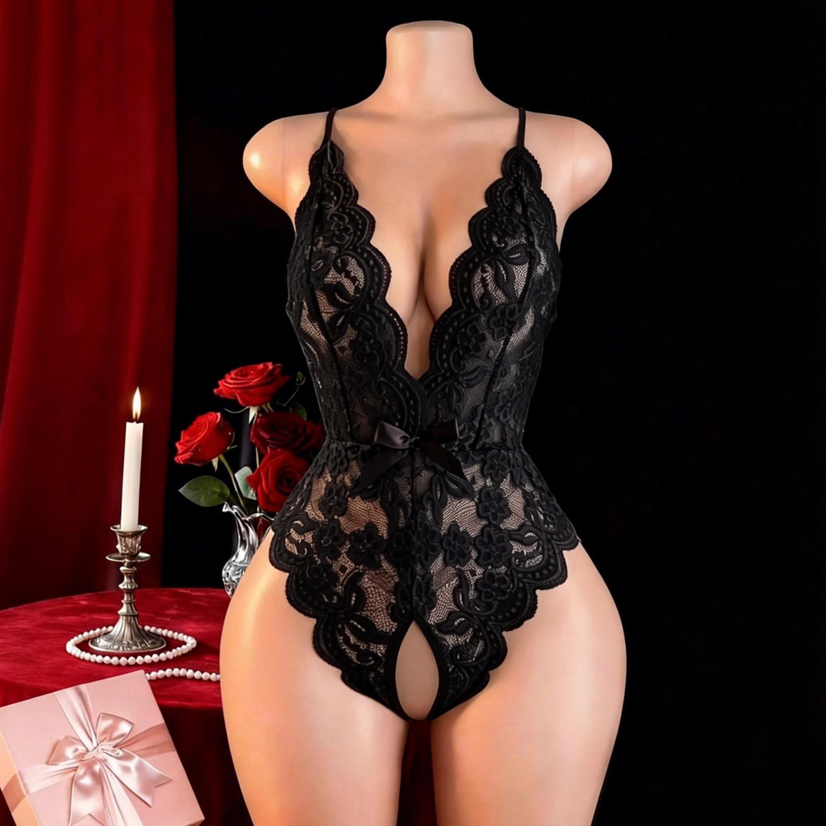 Sexy Dessous für Frauen, Spitz – Wedding Dress Bewertung und Preis